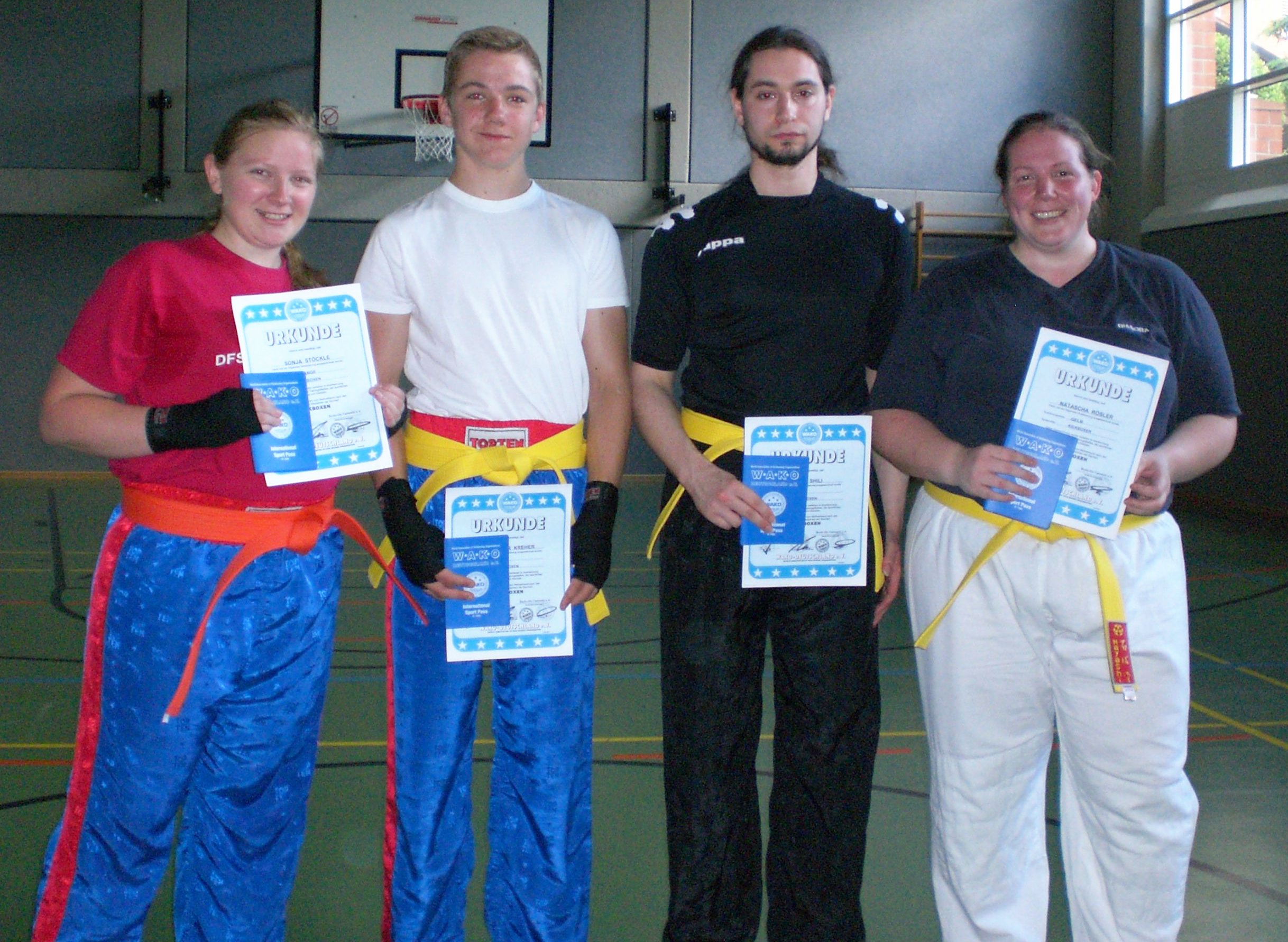 Gürtelprüfung 26.06.12 DFS Gruppenbild Erwachsenengruppe DFS