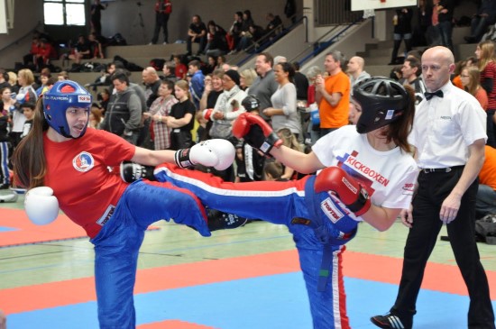 Cristina (links) und Kaja in der Größenklasse bis 165cm