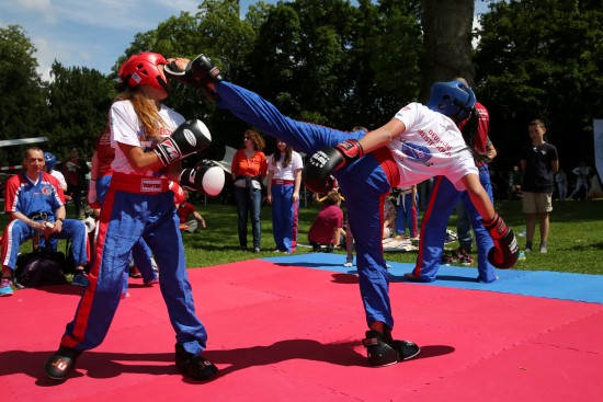 Sport&Spielfest 13 Patti + Shari Bedingtes Sparring (Patti + Shari)