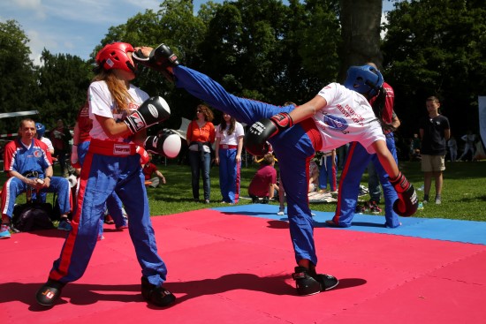 Bedingtes Sparring (Patti + Shari)