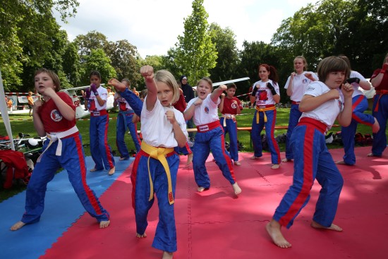 Sport&Spielfest 13 Schattenboxen Alle Schattenboxen