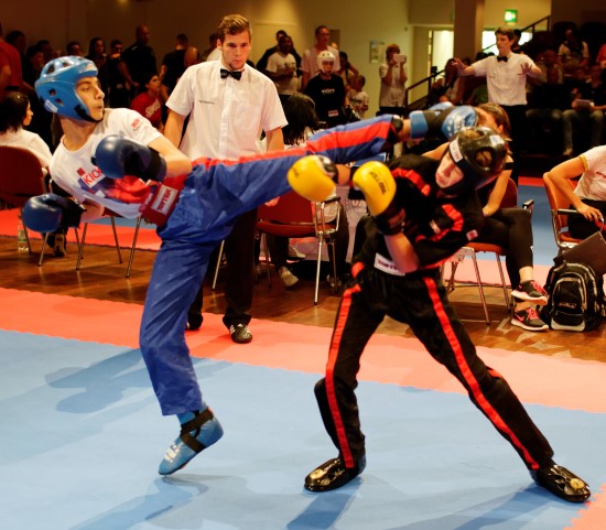 DSC_1724 Jan (links) gewinnt im Point Fighting Bronze