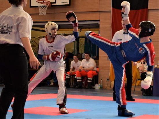 Feidhlim (rechts) gewinnt Gold und Silber